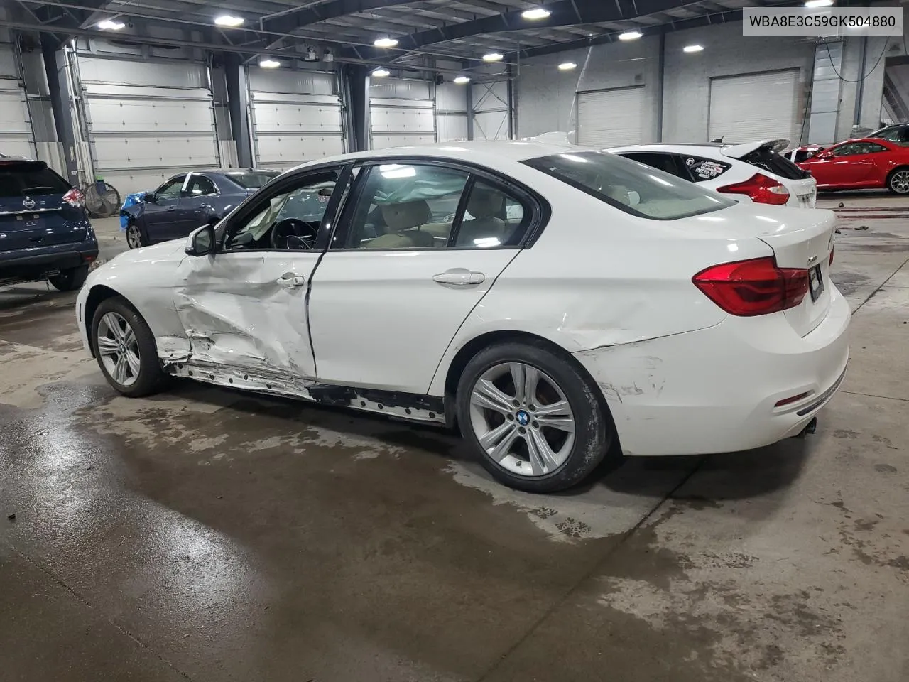 2016 BMW 328 Xi Sulev VIN: WBA8E3C59GK504880 Lot: 74224024