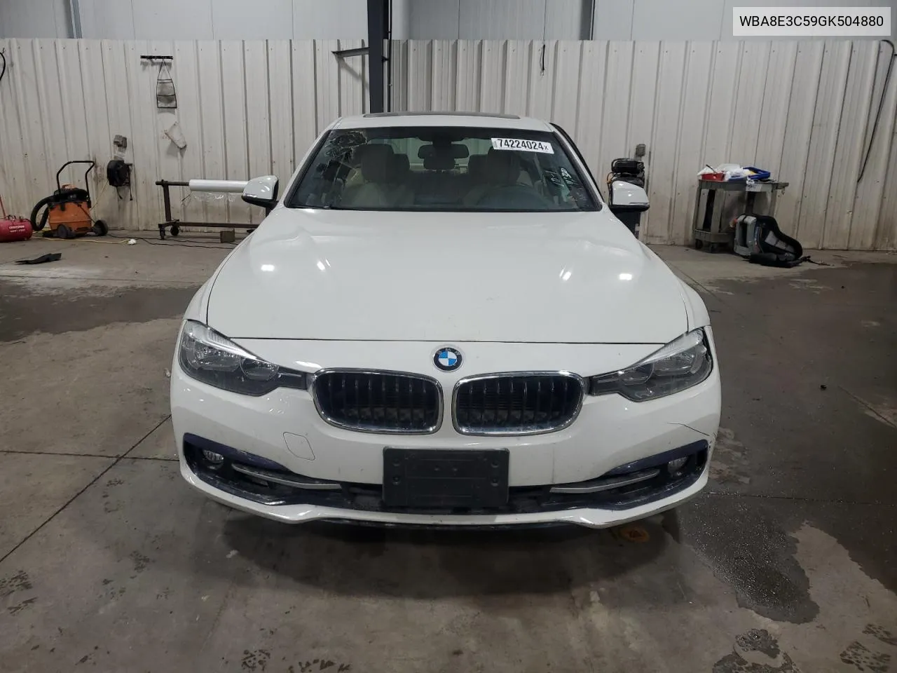 2016 BMW 328 Xi Sulev VIN: WBA8E3C59GK504880 Lot: 74224024