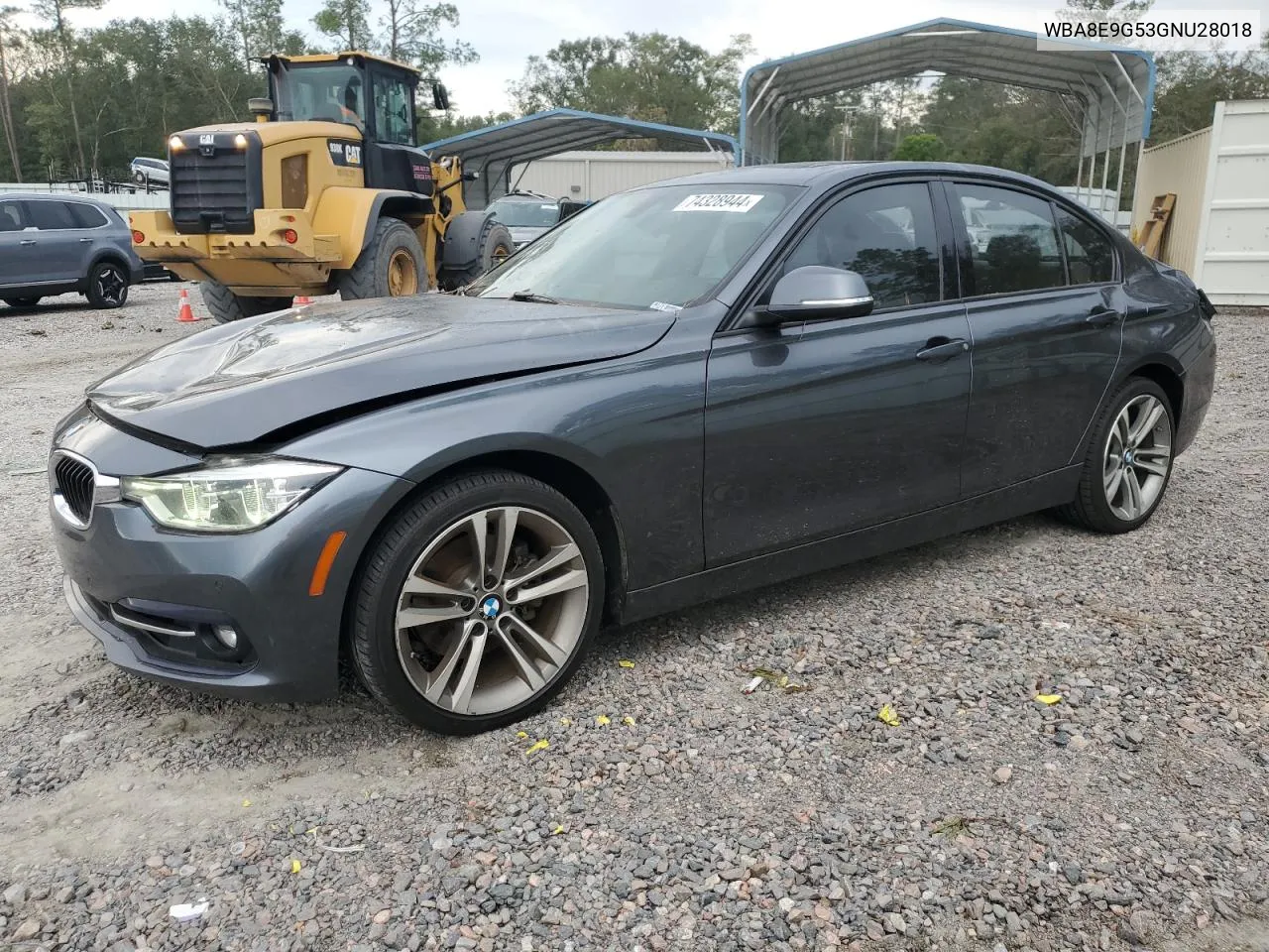 2016 BMW 328 I Sulev VIN: WBA8E9G53GNU28018 Lot: 74328944