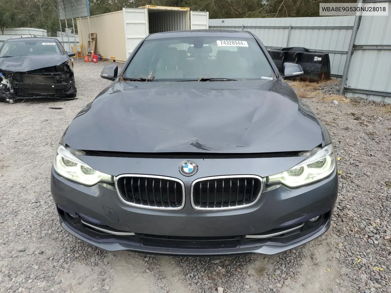 2016 BMW 328 I Sulev VIN: WBA8E9G53GNU28018 Lot: 74328944