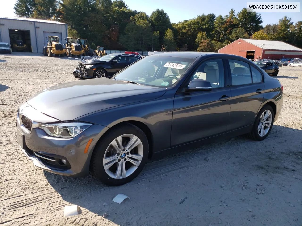 2016 BMW 328 Xi Sulev VIN: WBA8E3C51GK501584 Lot: 74710504