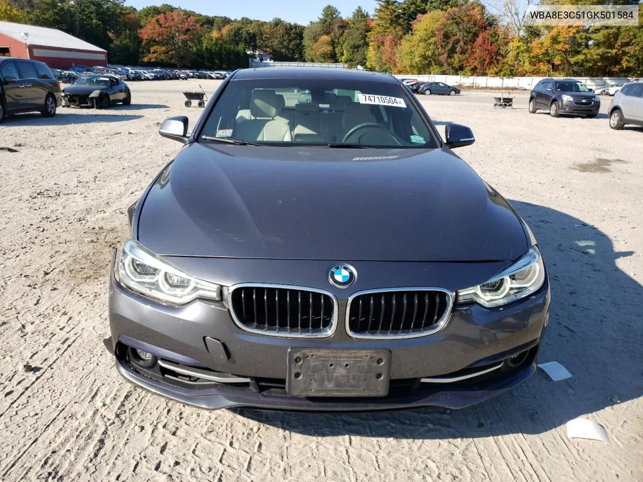 2016 BMW 328 Xi Sulev VIN: WBA8E3C51GK501584 Lot: 74710504