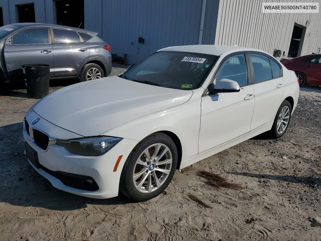 2016 BMW 320 Xi VIN: WBA8E5G50GNT40780 Lot: 75570554