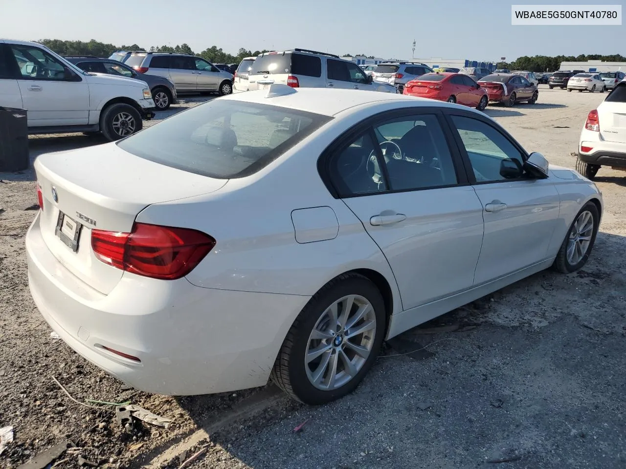 2016 BMW 320 Xi VIN: WBA8E5G50GNT40780 Lot: 75570554