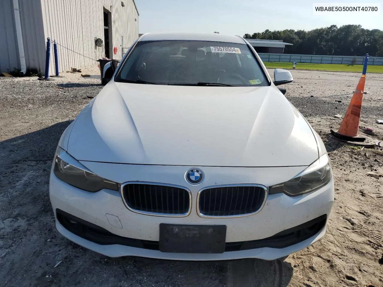 2016 BMW 320 Xi VIN: WBA8E5G50GNT40780 Lot: 75570554