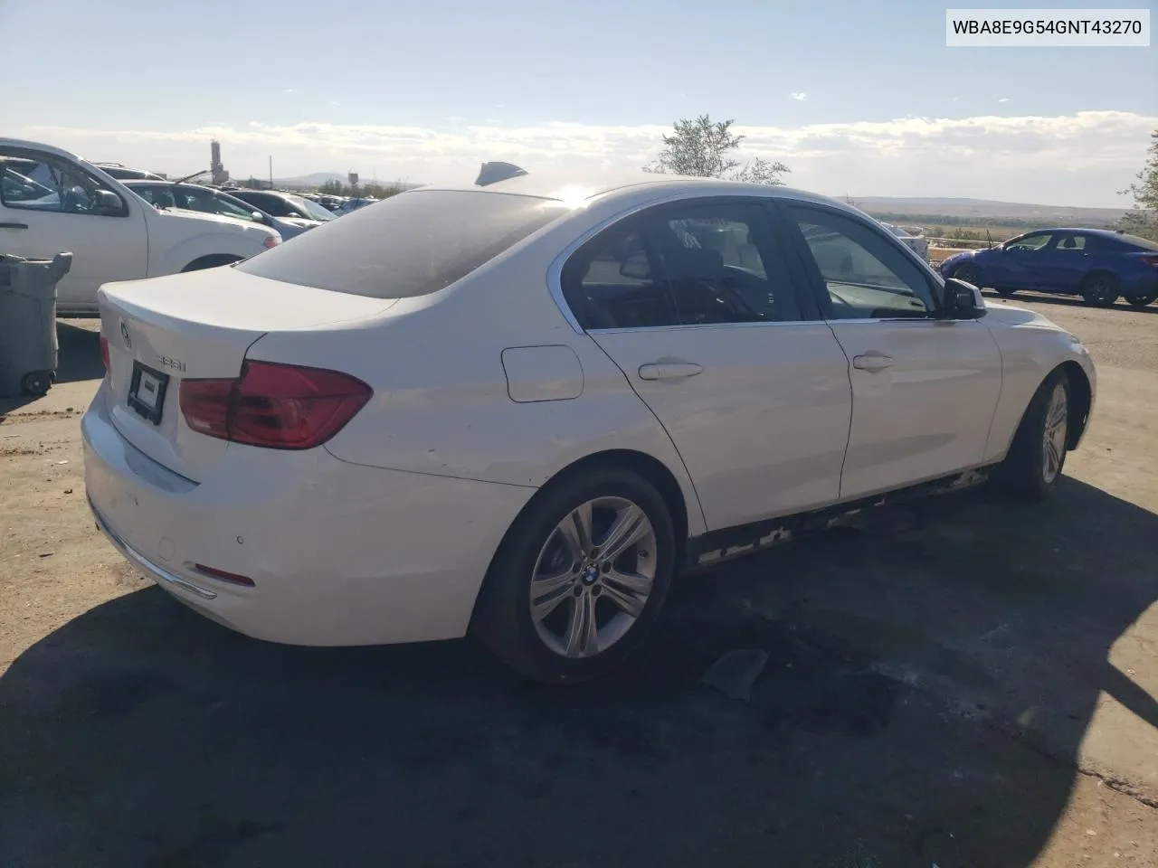 2016 BMW 328 I Sulev VIN: WBA8E9G54GNT43270 Lot: 75714864