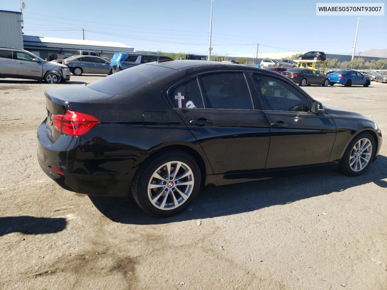 2016 BMW 320 Xi VIN: WBA8E5G57GNT93007 Lot: 76100014