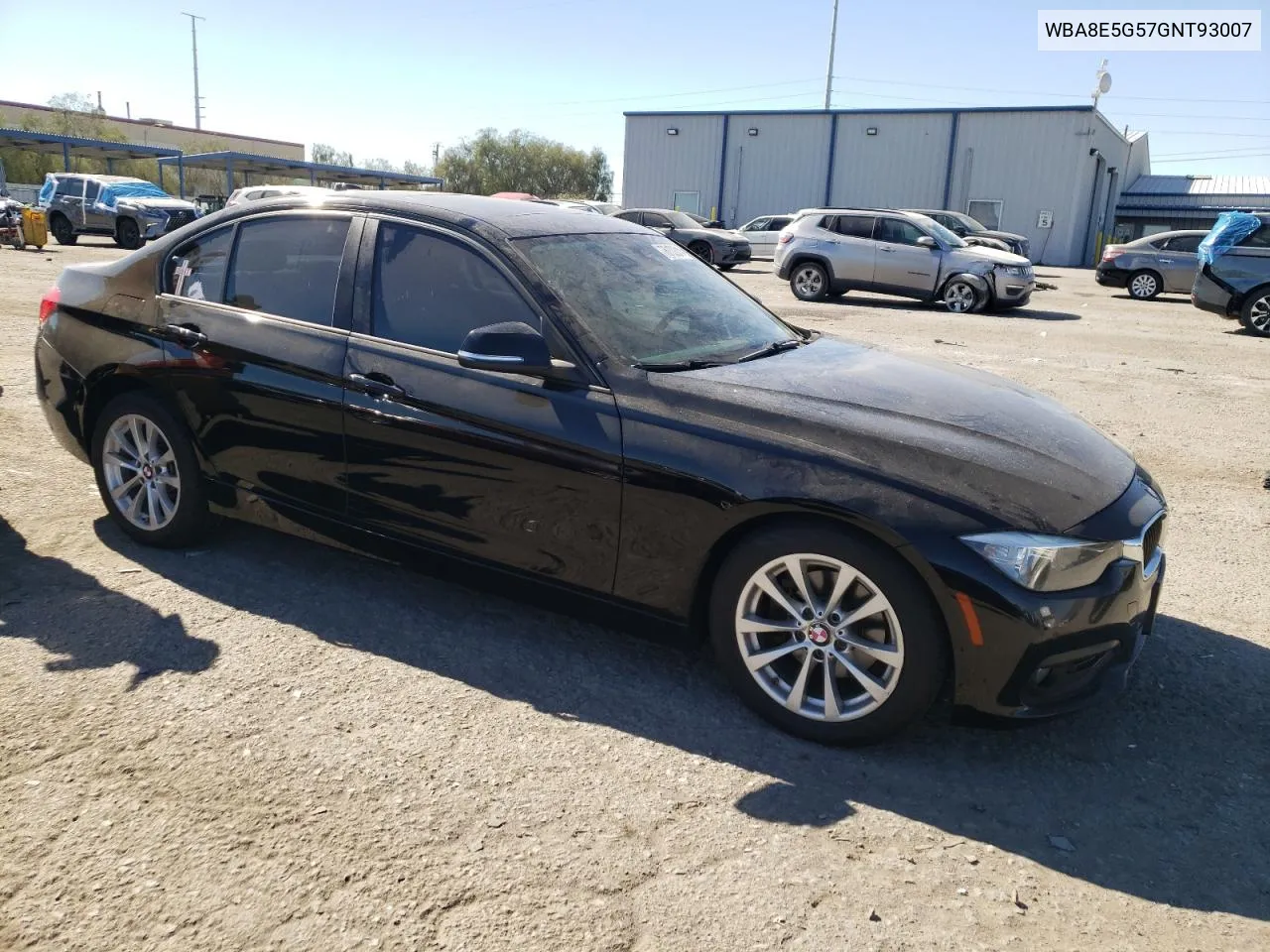 2016 BMW 320 Xi VIN: WBA8E5G57GNT93007 Lot: 76100014