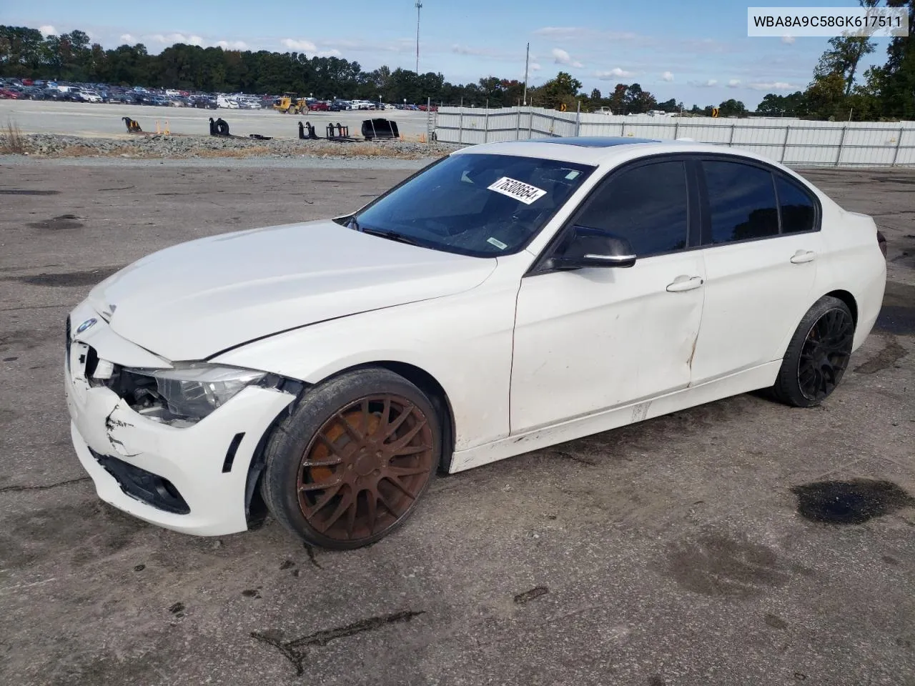 WBA8A9C58GK617511 2016 BMW 320 I