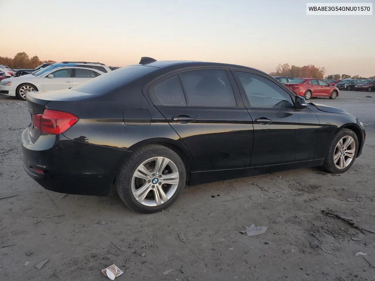 2016 BMW 328 Xi Sulev VIN: WBA8E3G54GNU01570 Lot: 76405624