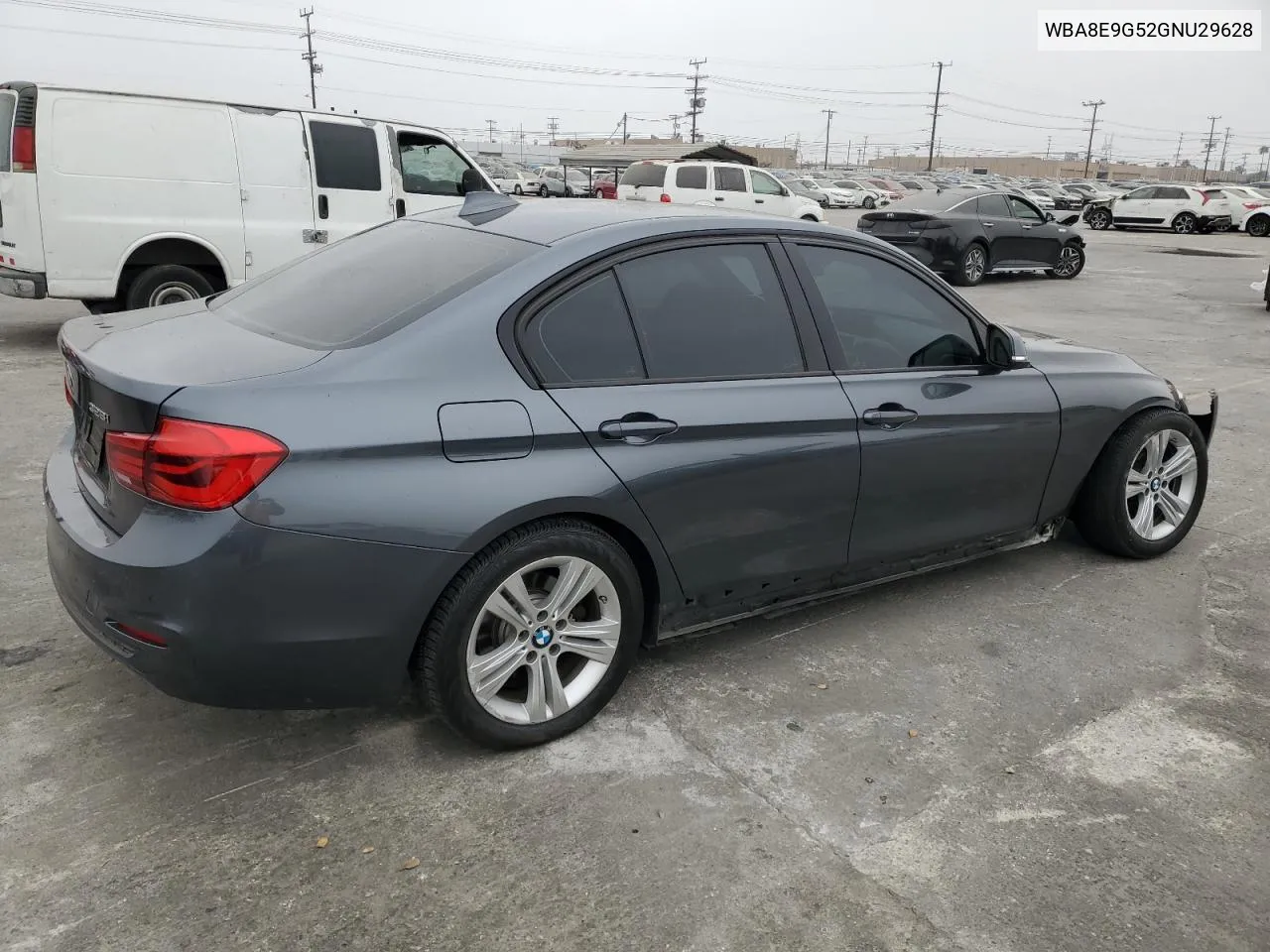 2016 BMW 328 I Sulev VIN: WBA8E9G52GNU29628 Lot: 76408794