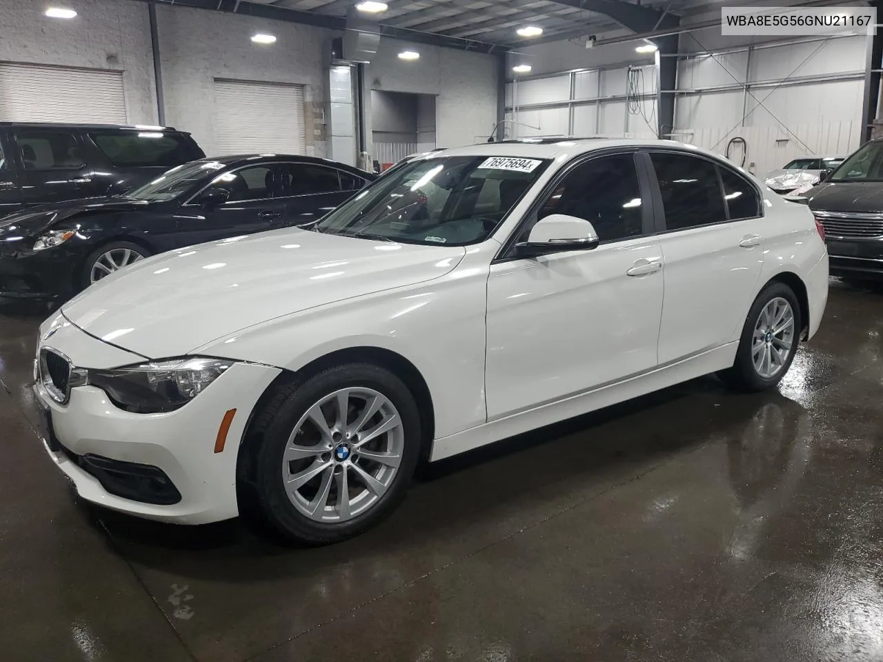 2016 BMW 320 Xi VIN: WBA8E5G56GNU21167 Lot: 76975694