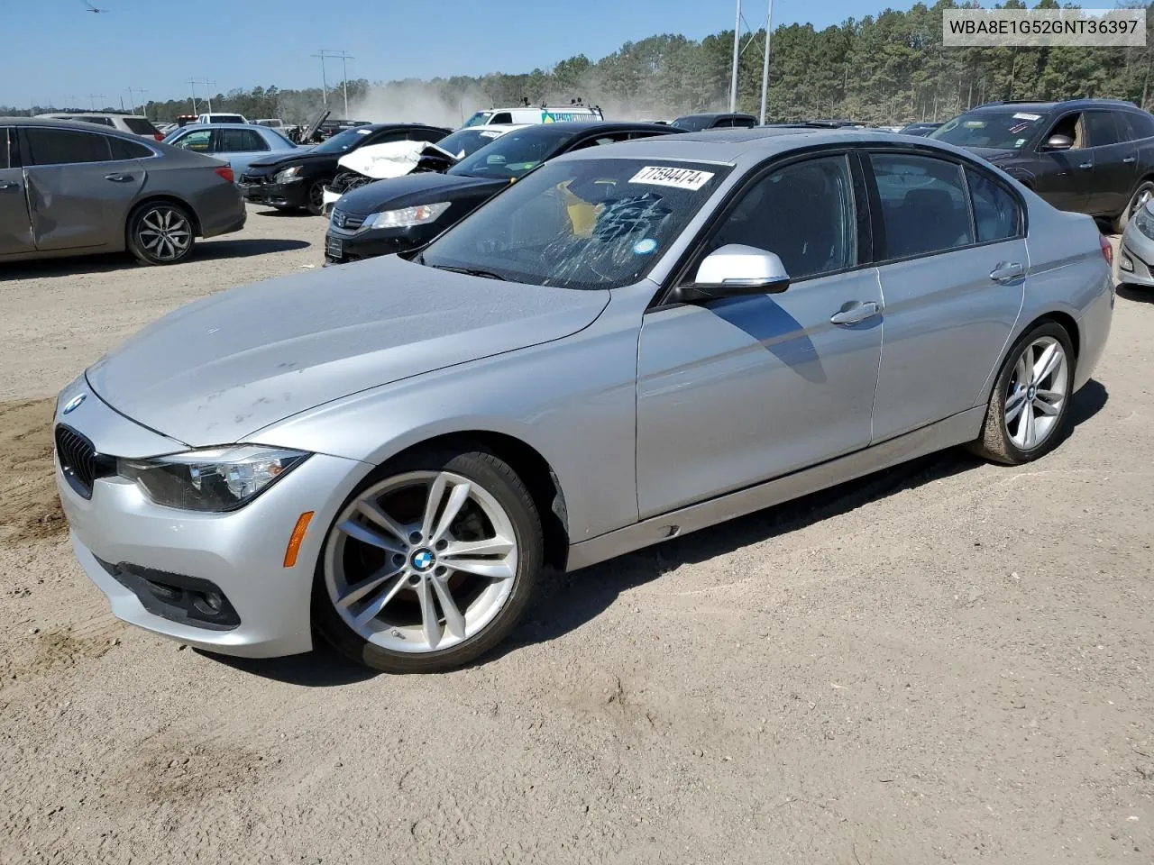 2016 BMW 320 I VIN: WBA8E1G52GNT36397 Lot: 77594474