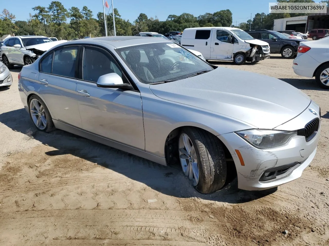 2016 BMW 320 I VIN: WBA8E1G52GNT36397 Lot: 77594474