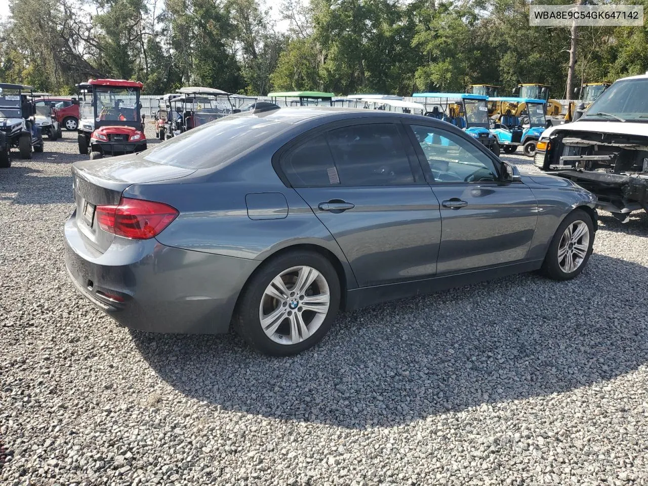 2016 BMW 328 I Sulev VIN: WBA8E9C54GK647142 Lot: 78104264