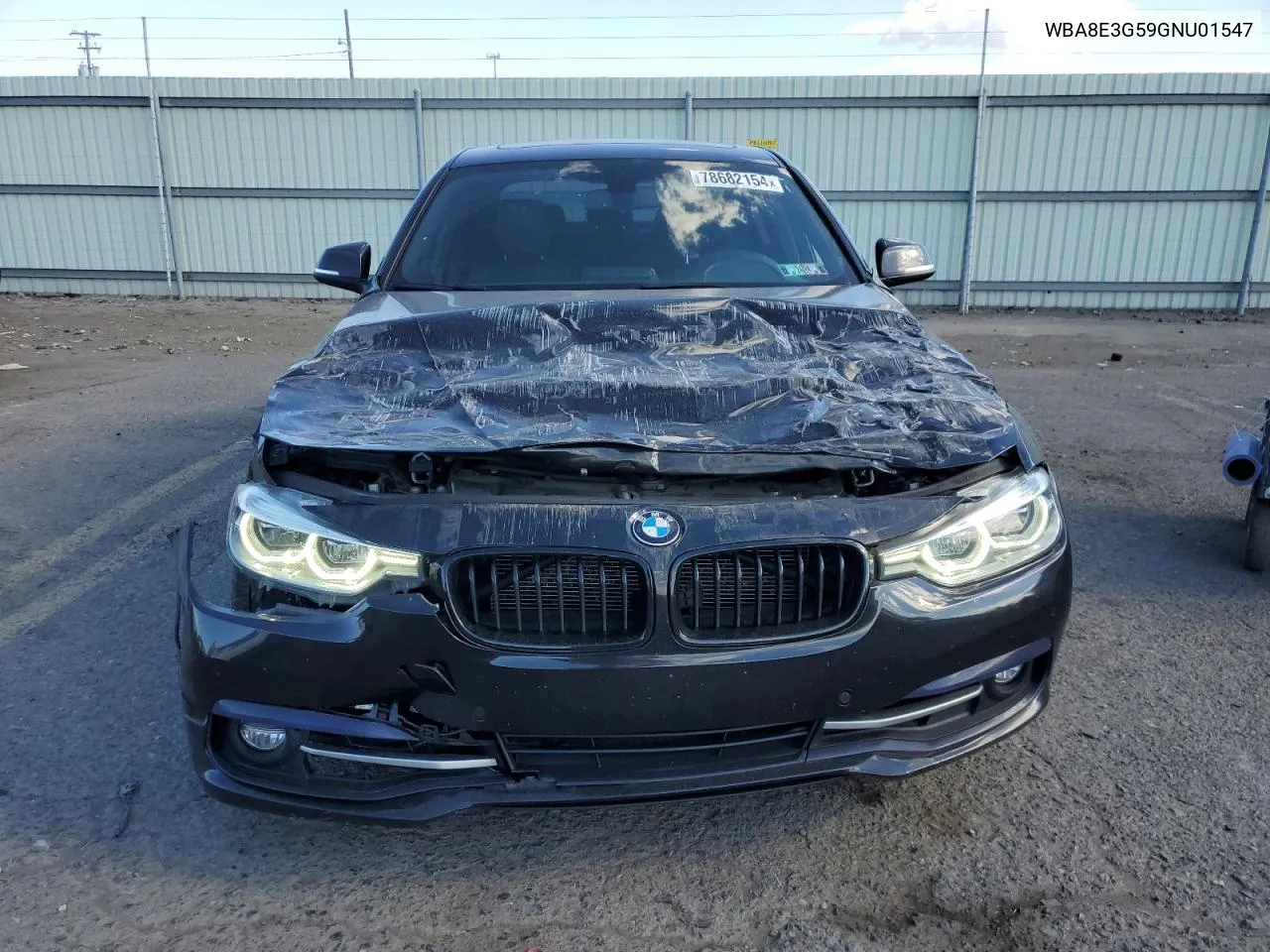 2016 BMW 328 Xi Sulev VIN: WBA8E3G59GNU01547 Lot: 78682154