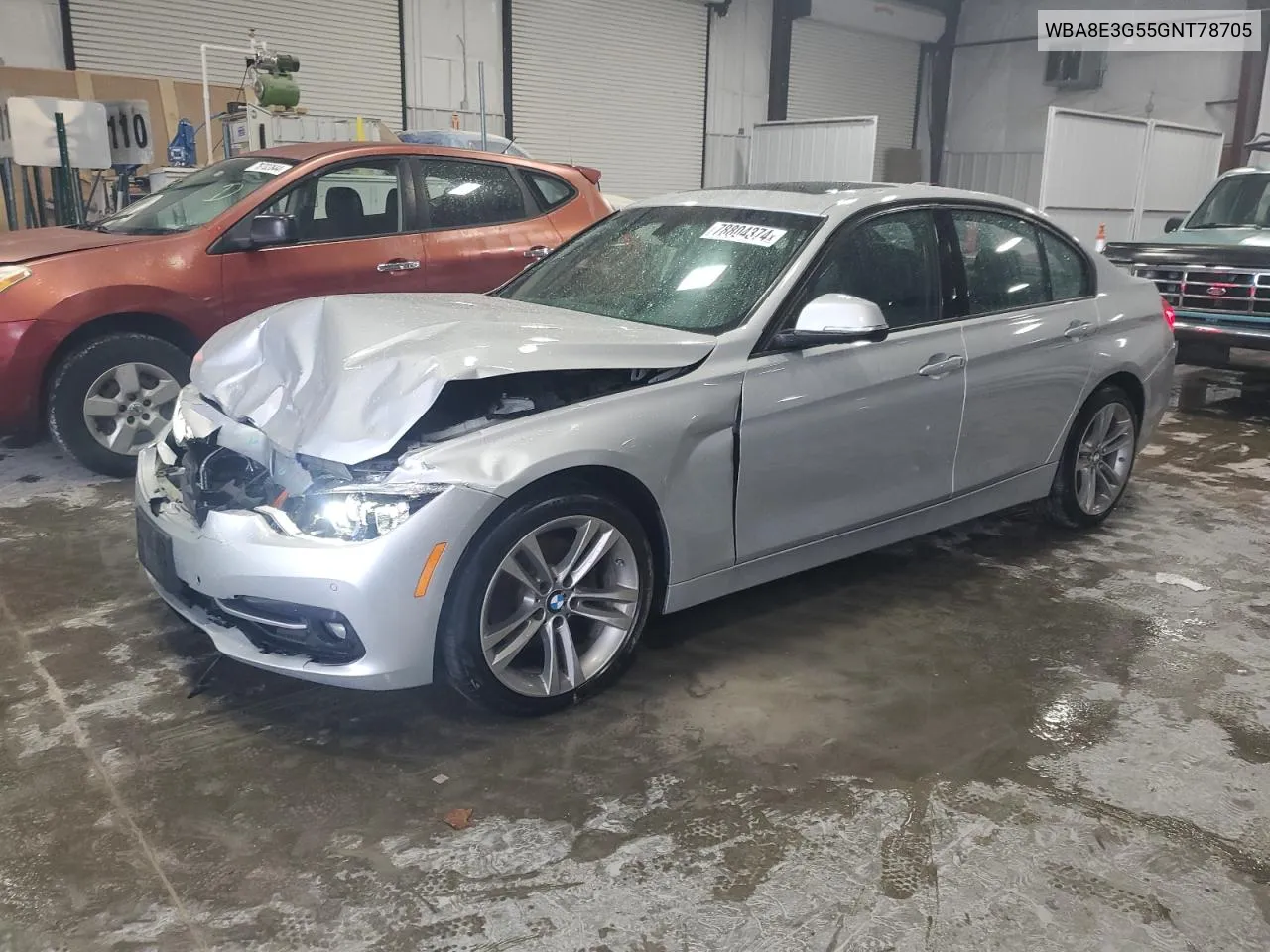 2016 BMW 328 Xi Sulev VIN: WBA8E3G55GNT78705 Lot: 78804374