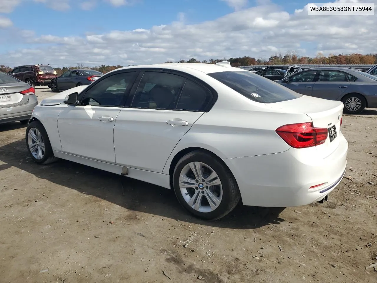 2016 BMW 328 Xi Sulev VIN: WBA8E3G58GNT75944 Lot: 79145784