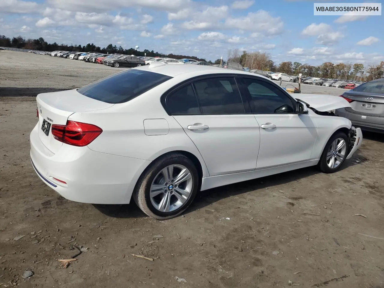 2016 BMW 328 Xi Sulev VIN: WBA8E3G58GNT75944 Lot: 79145784