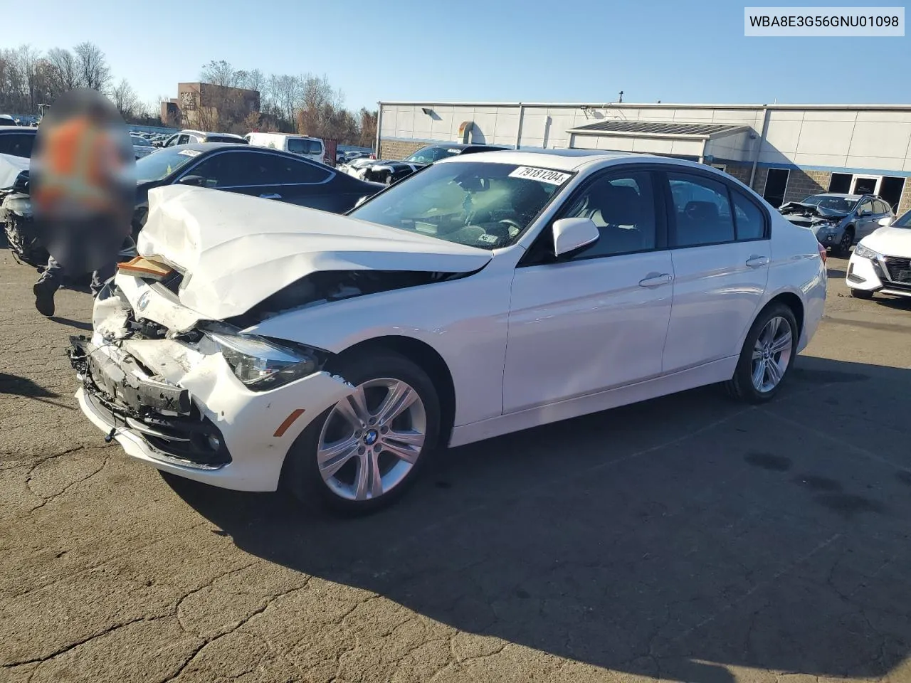 2016 BMW 328 Xi Sulev VIN: WBA8E3G56GNU01098 Lot: 79181204