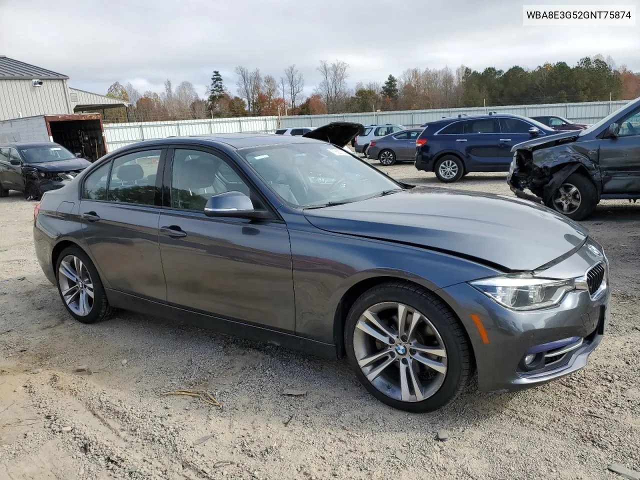 2016 BMW 328 Xi Sulev VIN: WBA8E3G52GNT75874 Lot: 79237014