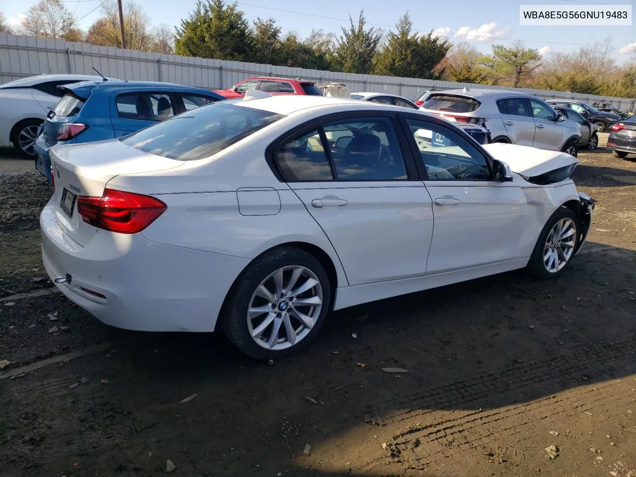 2016 BMW 320 Xi VIN: WBA8E5G56GNU19483 Lot: 79419414