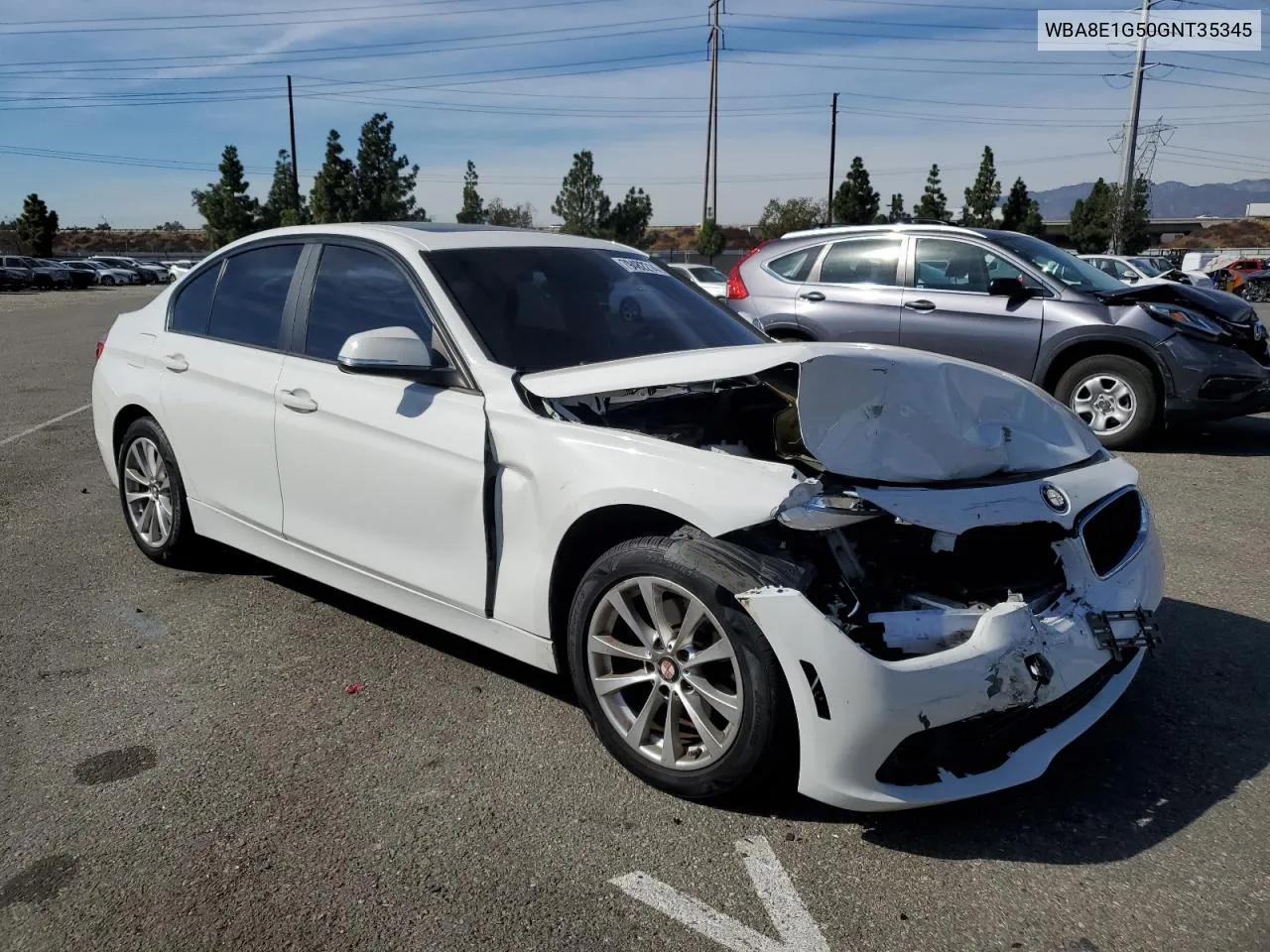 2016 BMW 320 I VIN: WBA8E1G50GNT35345 Lot: 79482214