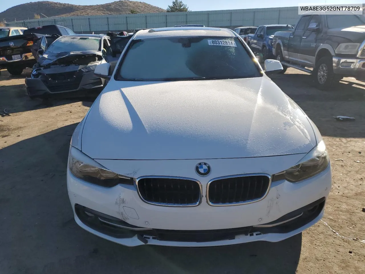 2016 BMW 328 Xi Sulev VIN: WBA8E3G52GNT78709 Lot: 80312814