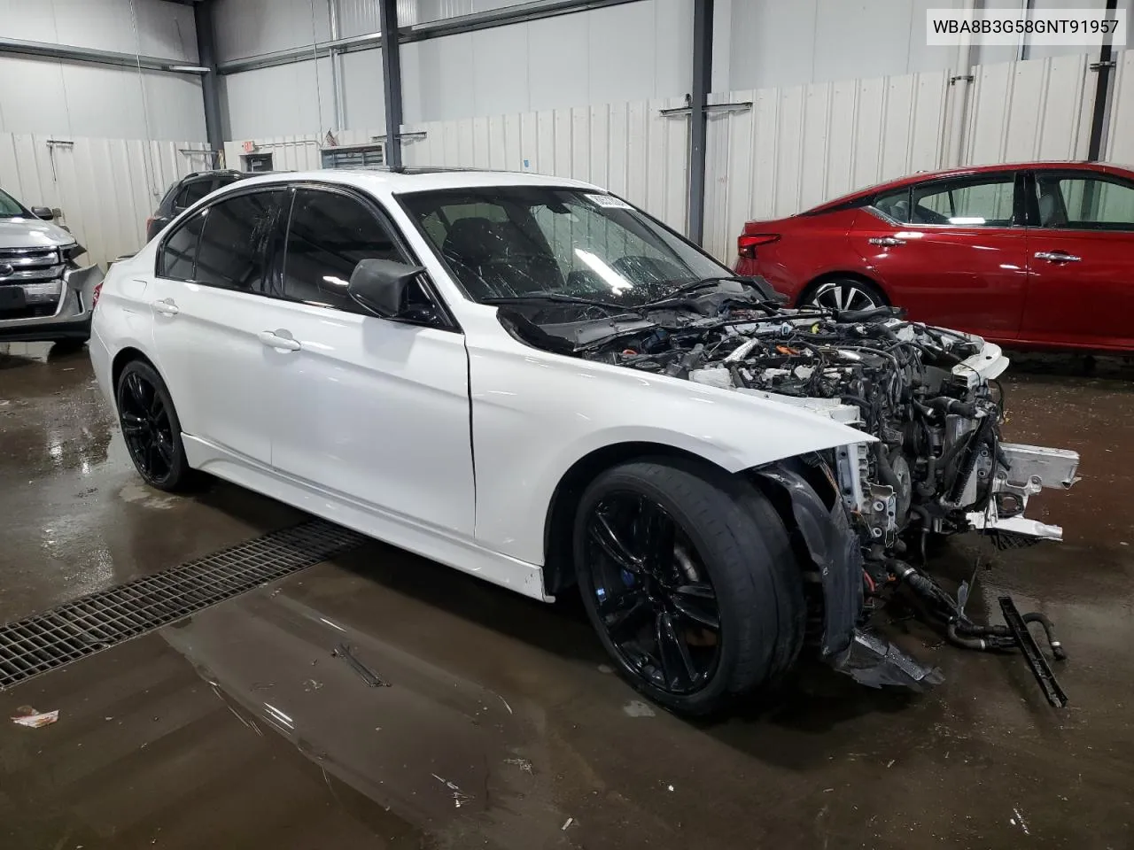 2016 BMW 340 I VIN: WBA8B3G58GNT91957 Lot: 80572024