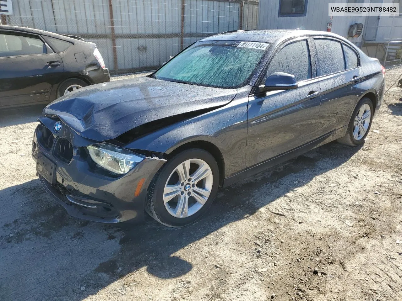 2016 BMW 328 I Sulev VIN: WBA8E9G52GNT88482 Lot: 80771104