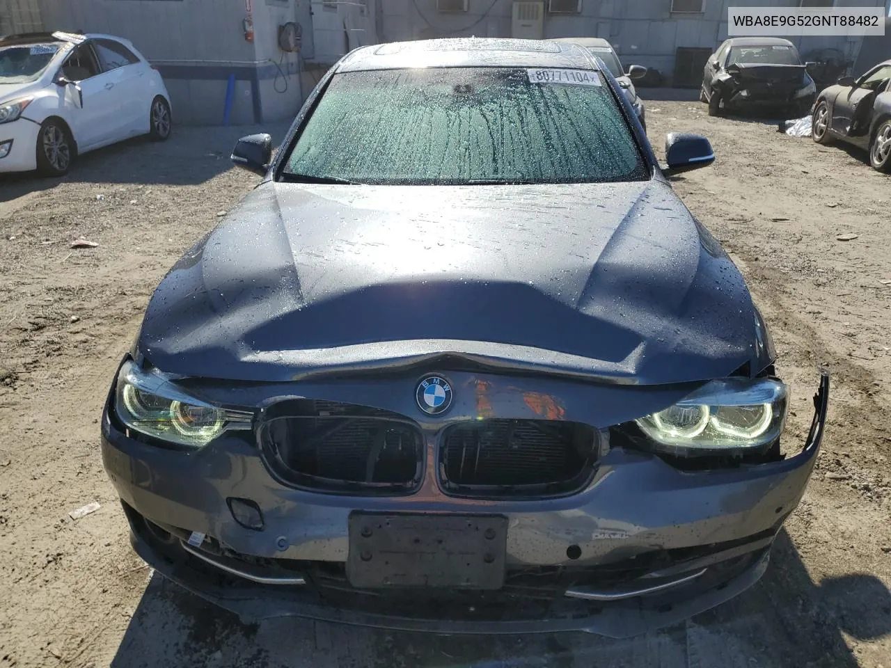 2016 BMW 328 I Sulev VIN: WBA8E9G52GNT88482 Lot: 80771104