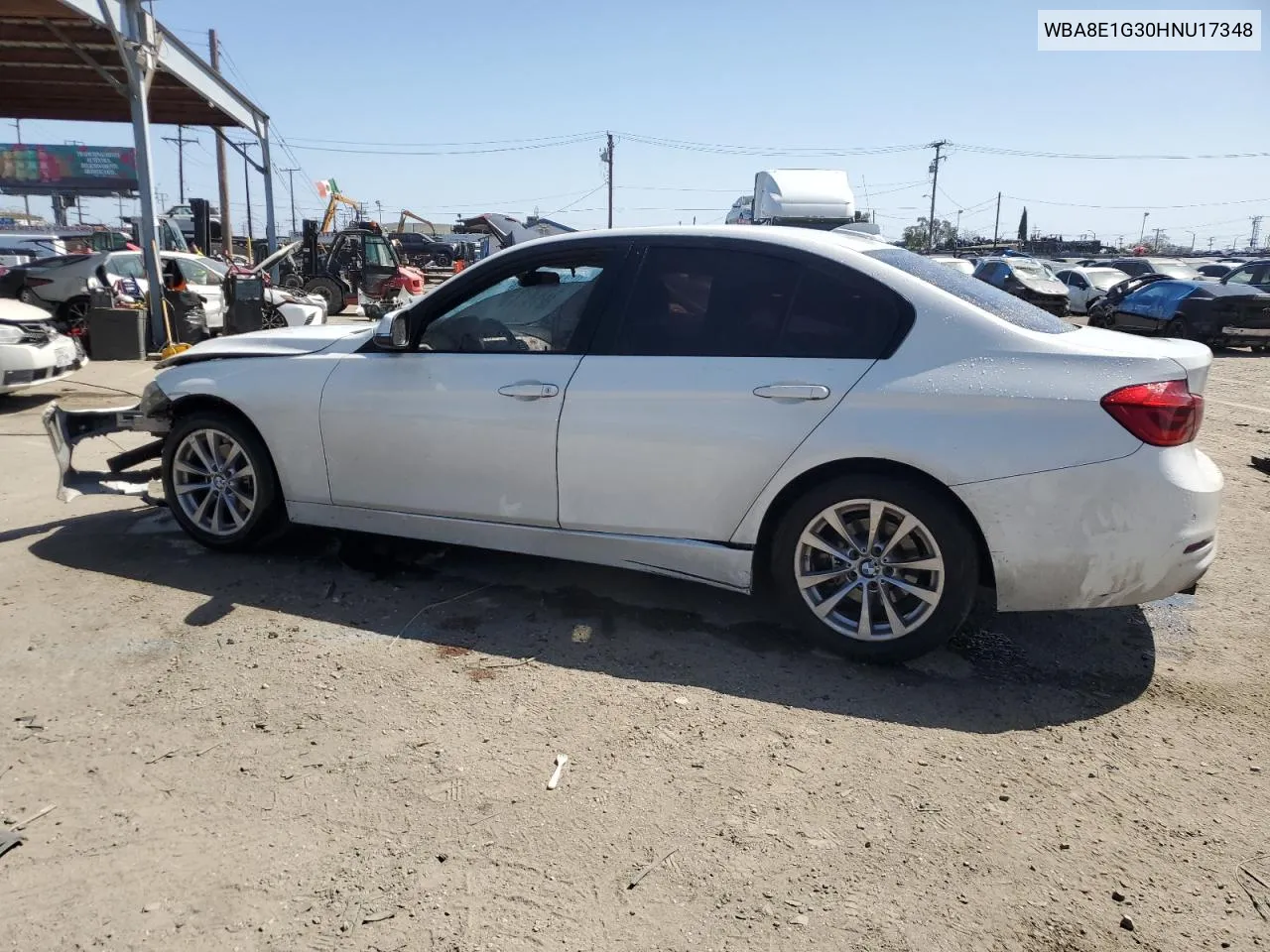 2017 BMW 320 I VIN: WBA8E1G30HNU17348 Lot: 53089424