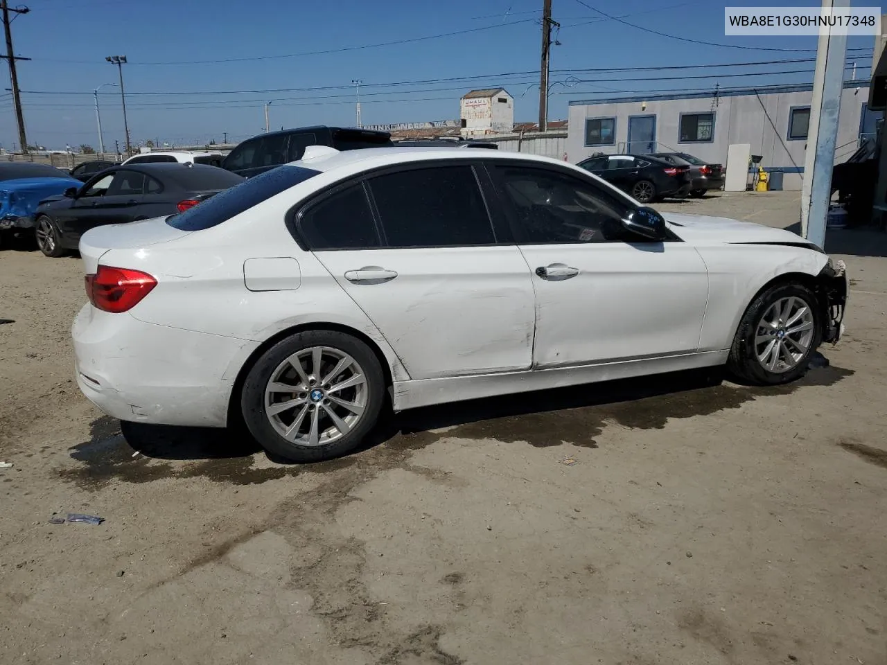 2017 BMW 320 I VIN: WBA8E1G30HNU17348 Lot: 53089424