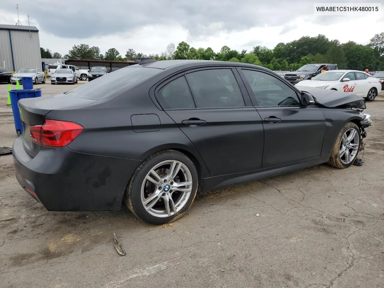 2017 BMW 330E VIN: WBA8E1C51HK480015 Lot: 53811974