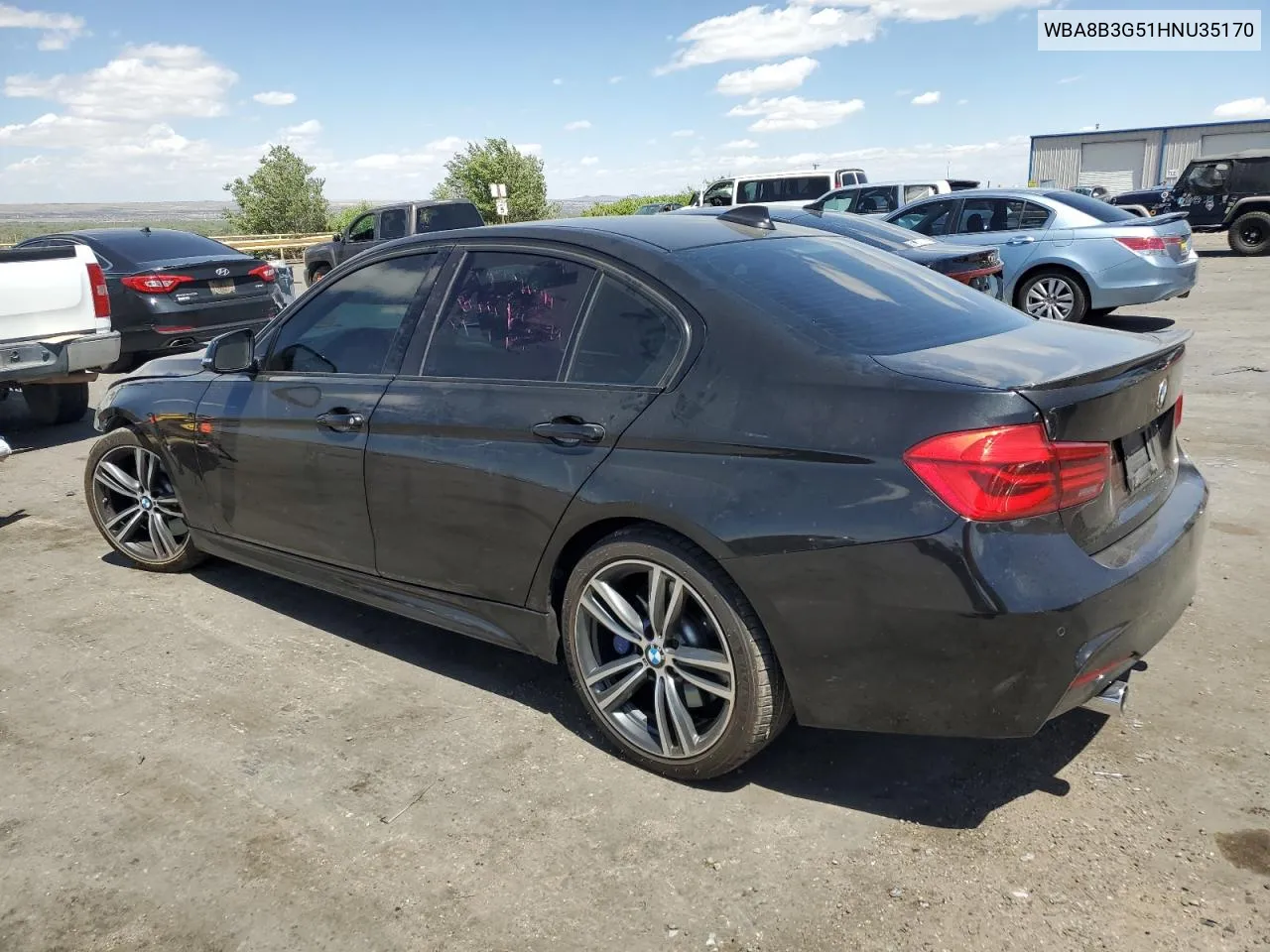 WBA8B3G51HNU35170 2017 BMW 340 I