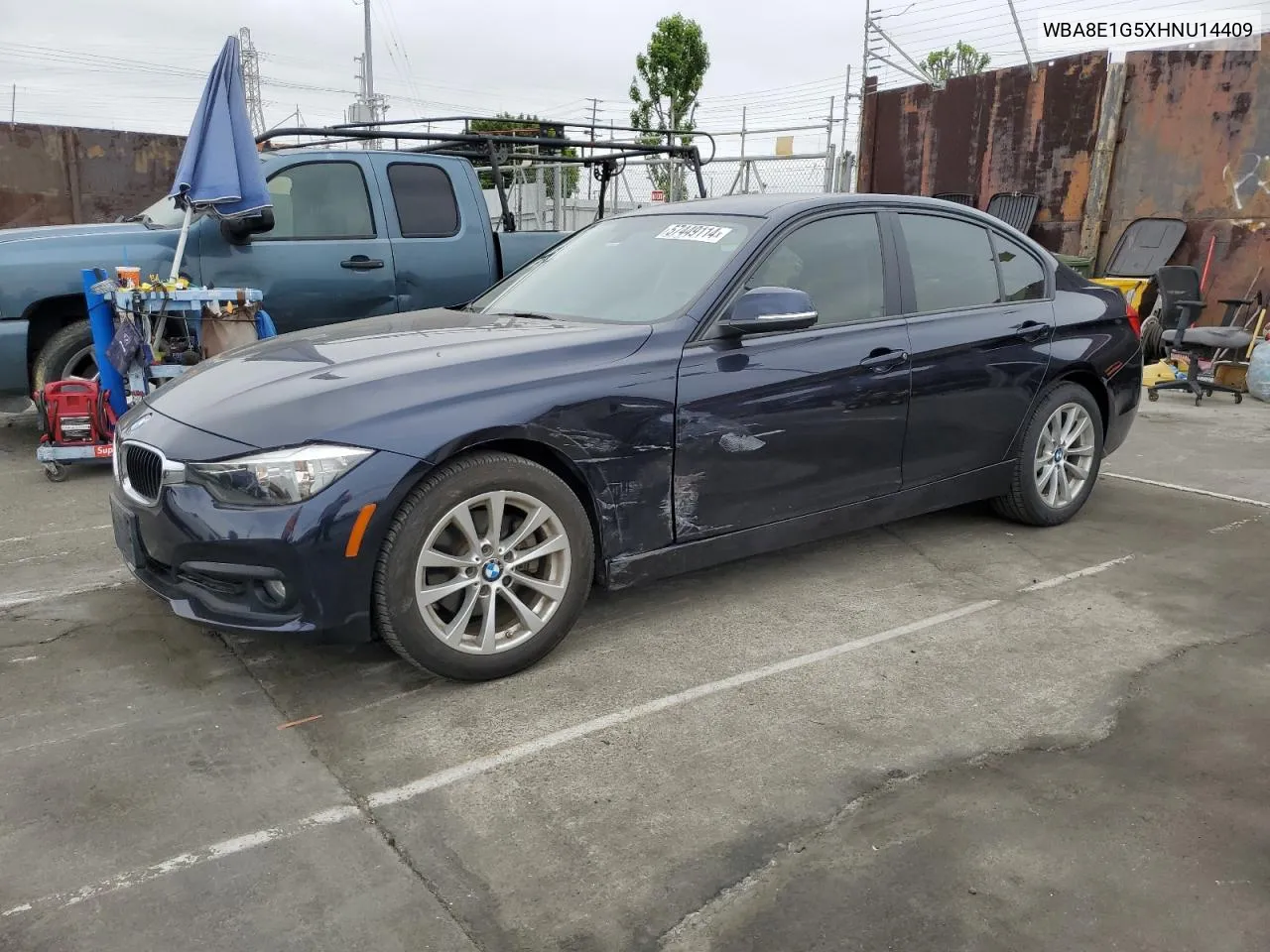 WBA8E1G5XHNU14409 2017 BMW 320 I