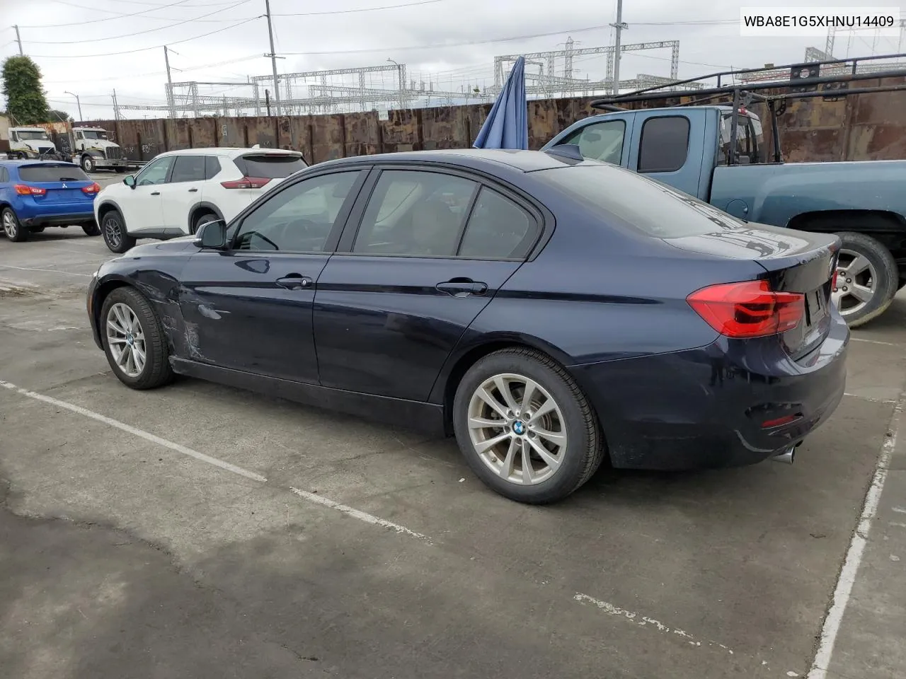 2017 BMW 320 I VIN: WBA8E1G5XHNU14409 Lot: 57449114