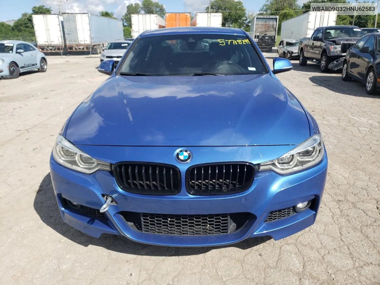 2017 BMW 330 Xi VIN: WBA8D9G32HNU62583 Lot: 57718924