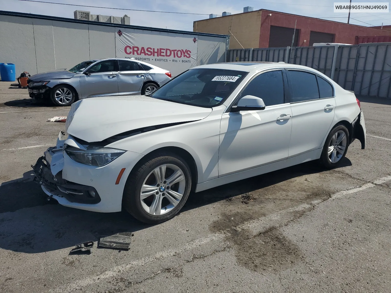 2017 BMW 330 I VIN: WBA8B9G51HNU49069 Lot: 65227684