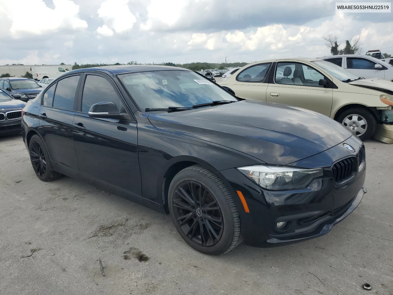 2017 BMW 320 Xi VIN: WBA8E5G53HNU22519 Lot: 67705194