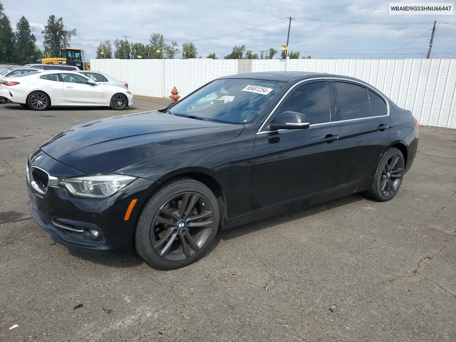 2017 BMW 330 Xi VIN: WBA8D9G33HNU66447 Lot: 68481254