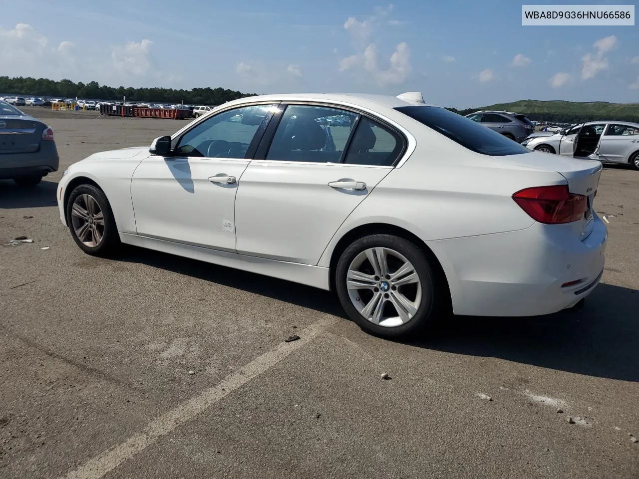 2017 BMW 330 Xi VIN: WBA8D9G36HNU66586 Lot: 68804474