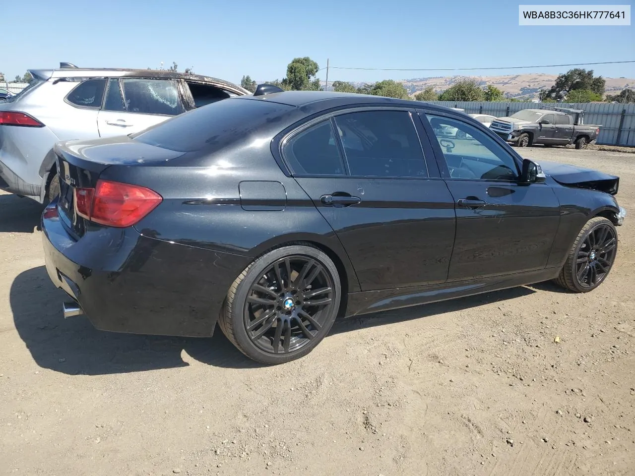 2017 BMW 340 I VIN: WBA8B3C36HK777641 Lot: 68937844