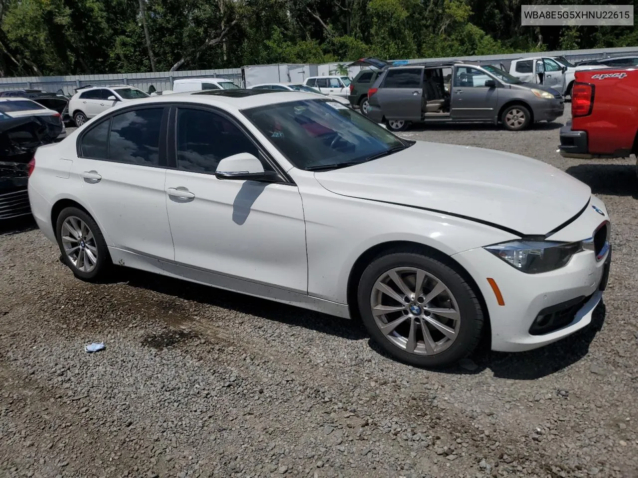 2017 BMW 320 Xi VIN: WBA8E5G5XHNU22615 Lot: 69662774