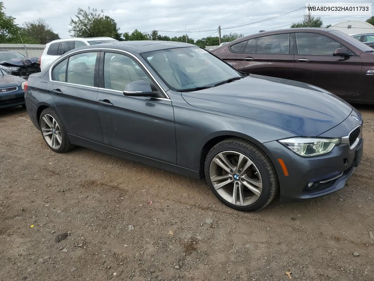 2017 BMW 330 Xi VIN: WBA8D9C32HA011733 Lot: 69709514