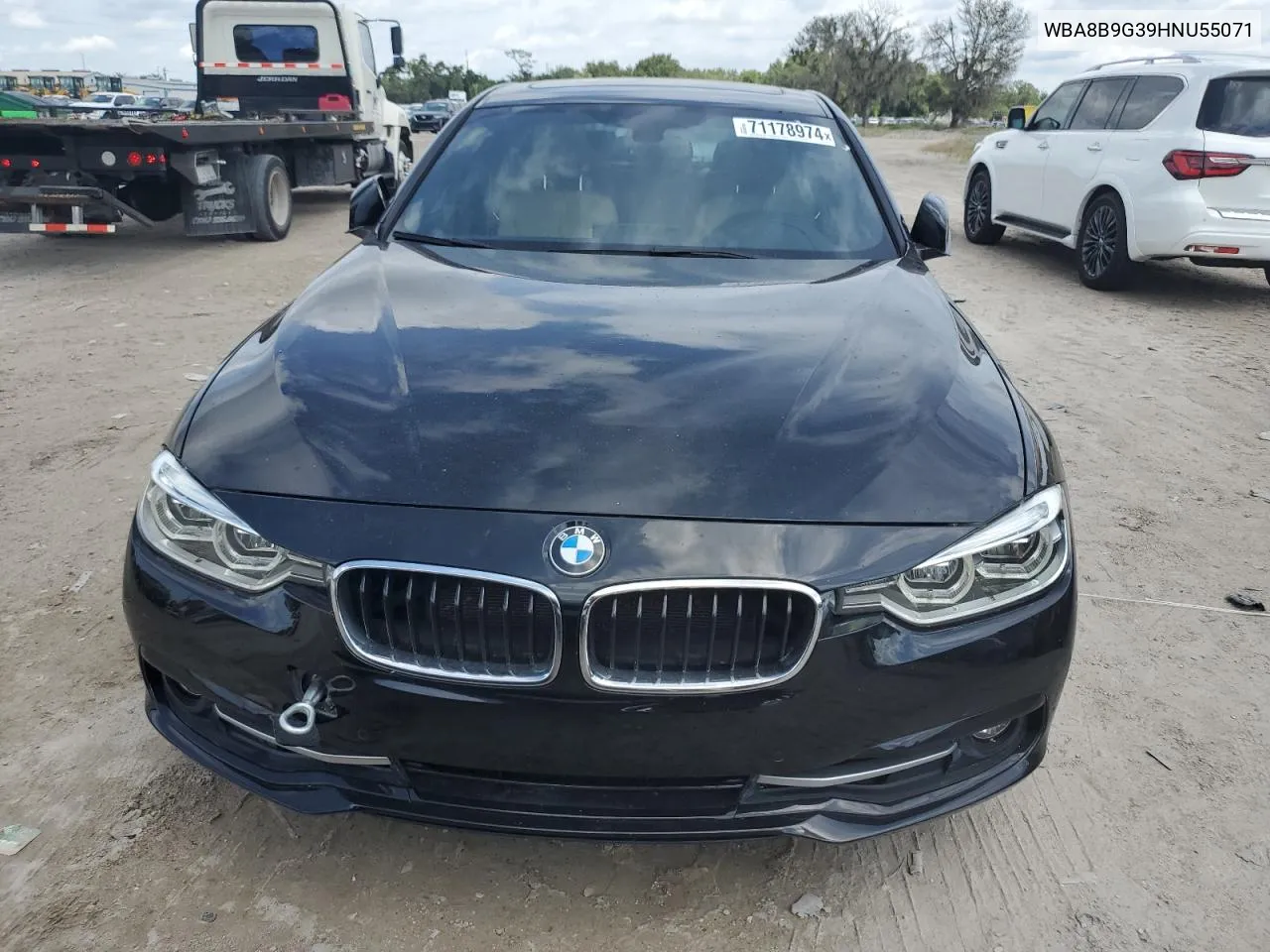 2017 BMW 330 I VIN: WBA8B9G39HNU55071 Lot: 71178974