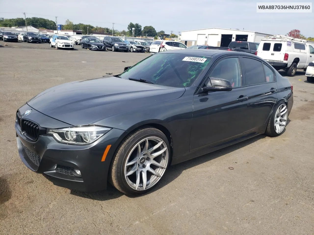 2017 BMW 340 Xi VIN: WBA8B7G36HNU37860 Lot: 71498314