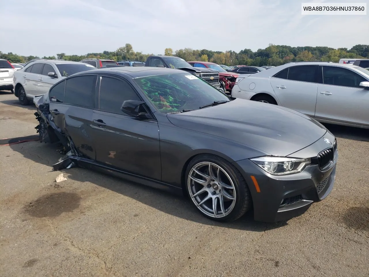 2017 BMW 340 Xi VIN: WBA8B7G36HNU37860 Lot: 71498314