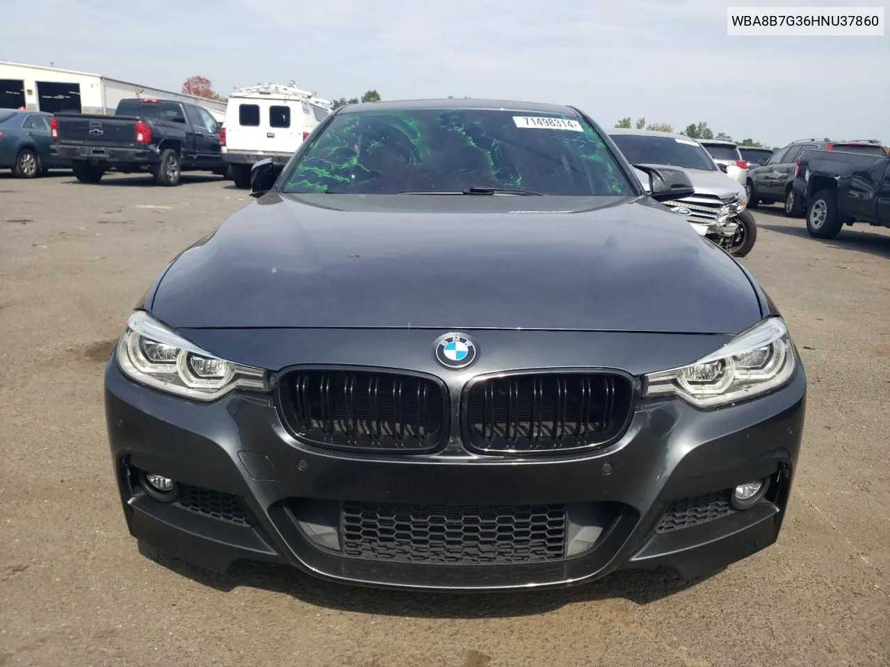 2017 BMW 340 Xi VIN: WBA8B7G36HNU37860 Lot: 71498314