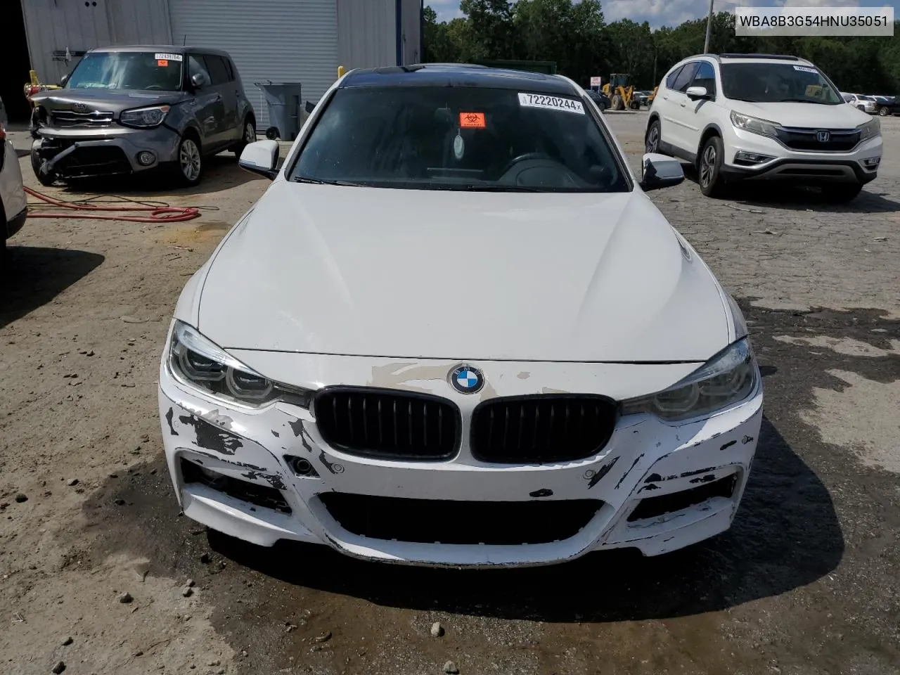 WBA8B3G54HNU35051 2017 BMW 340 I